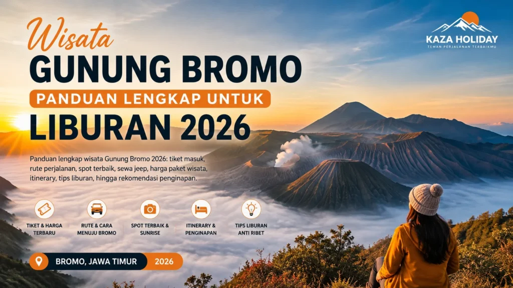 Wisata Gunung Bromo Panduan Lengkap untuk Liburan 2026