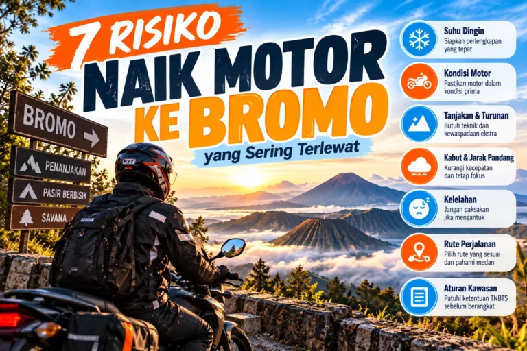 7 Risiko Naik Motor ke Bromo yang Sering Terlewat